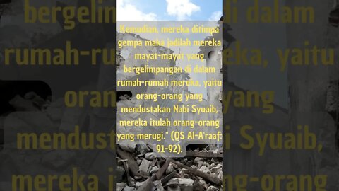 ADZAB KAUM NABI SYUAIB AS