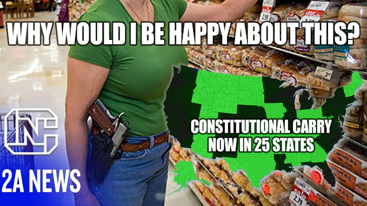 Why Would I Be Happy With People Being Able To Carry A Gun With No Background Check Or Training?