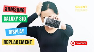 Samsung Galaxy S10 | Screen repair | Display replacement | Repair video