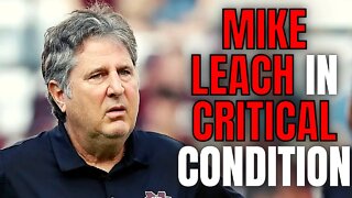 Mississippi State Coach Mike Leach In CRITICAL CONDITION After Medical Emergency