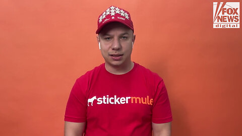 Sticker Mule CEO says 100-Foot Wide Trump Sign Is A Win For Free Speech After Lighting Event