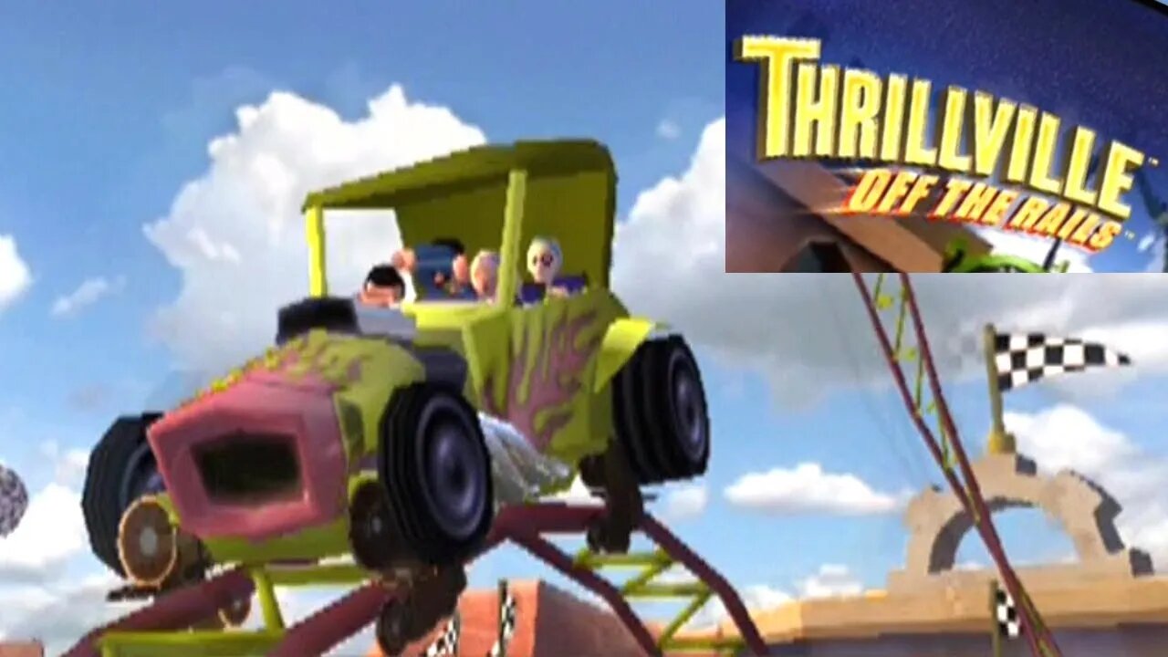 Thrillville Off The Rails Wii Playthrough Part 1