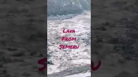 Semeru Lava