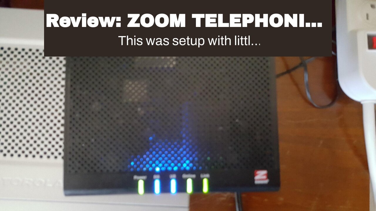 Review: ZOOM TELEPHONICS DOCSIS 3.0 5341-00-00J 343Mbps Cable Modem