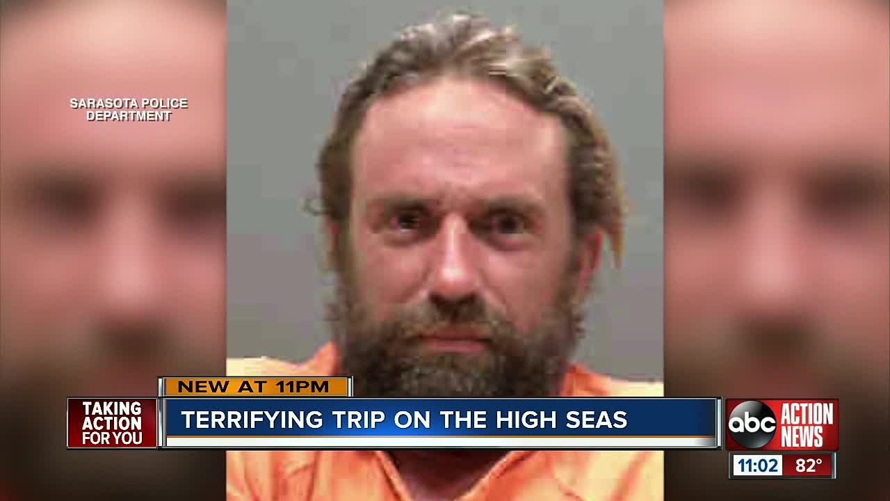 Charter boat captain accused of drinking, opening fire and refusing to bring passengers to shore