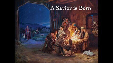 A Savior is born.