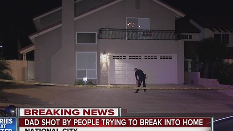 National City father shot during home invasion, manhunt underway for gunmen