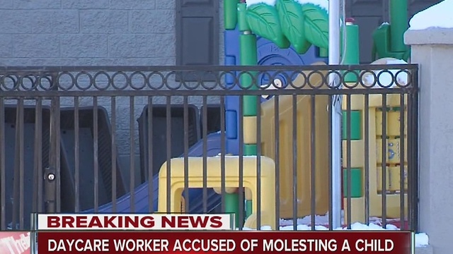 Day care worker accused of molesting a child