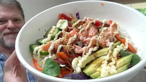 Smoked Salmon Poke Bowl Recipe