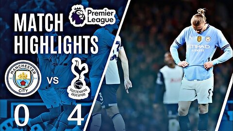 Manchester City VS Tottenham match highlight || #manchestercity #halland