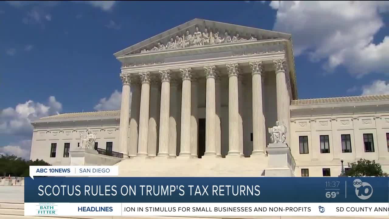 SCOTUS on Trump's tax returns