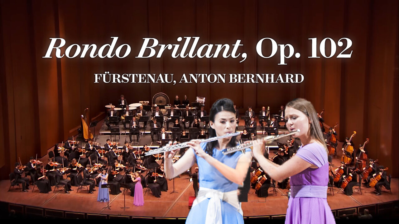 Rondo Brilliant for two flutes and orchestra, Op. 102