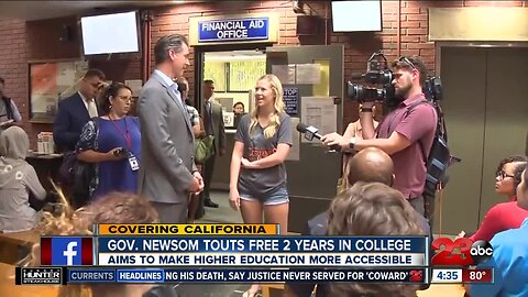 California program to provide 2 years of free tuition to community college students