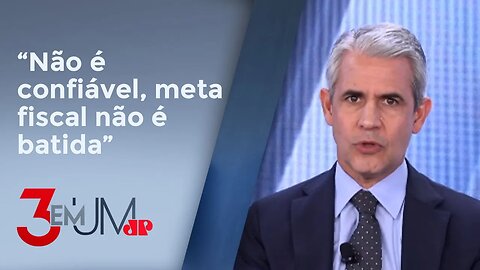 D’Avila comenta orçamento público do Brasil: “Desastre total”