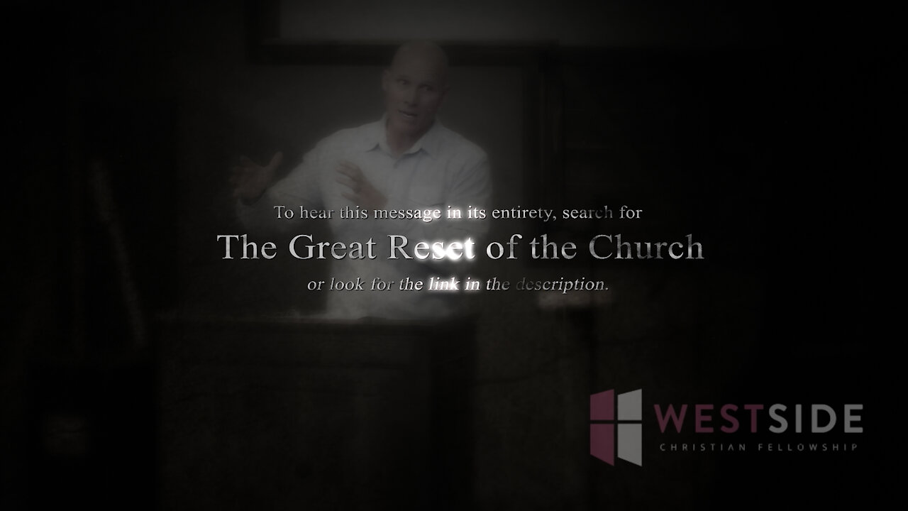 False Prophets video clip by Pastor Shane from the Sermon "The Great Reset of the Church"!