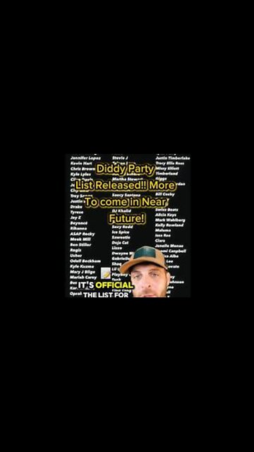 Diddy party attendees