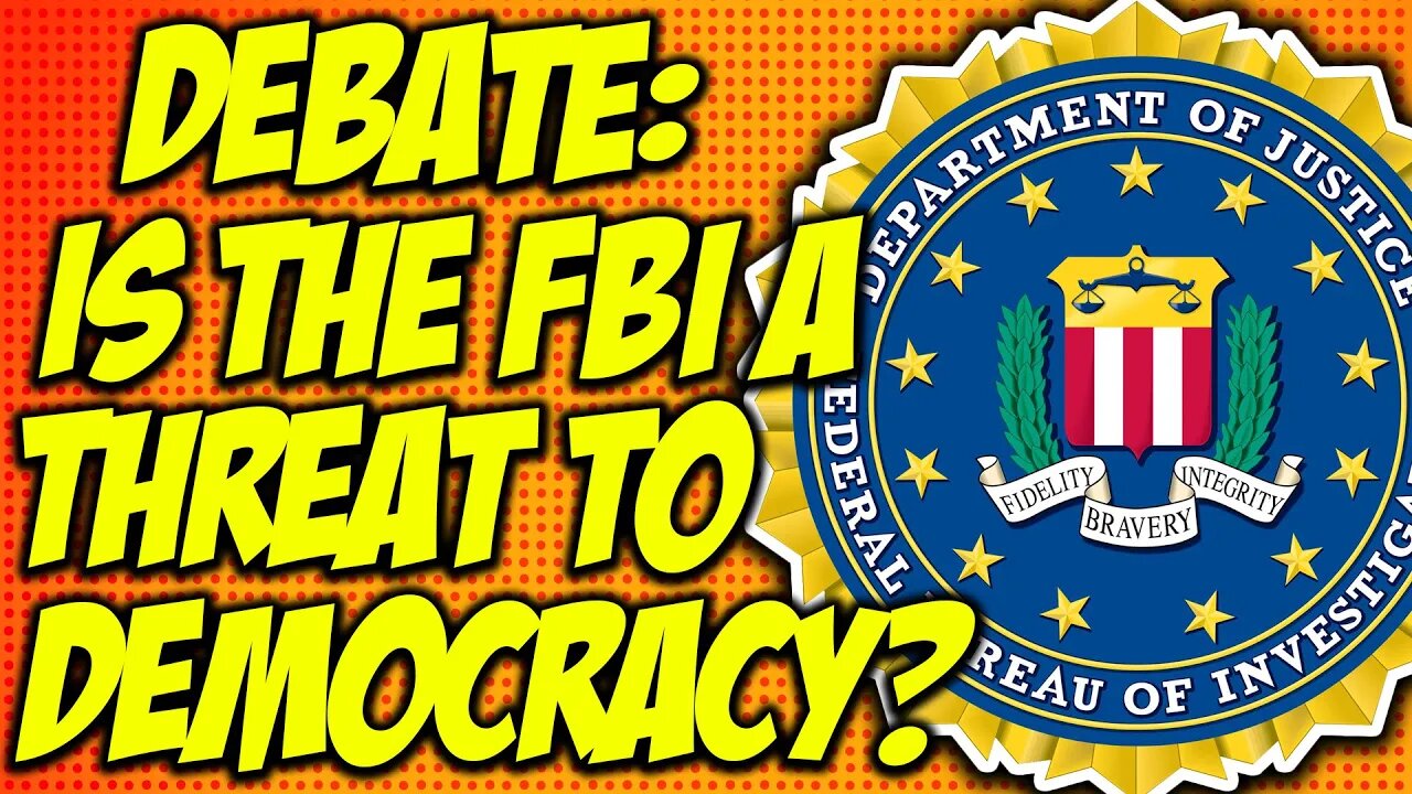 LIVE: Debating FBI Corruption and Whistleblowers With Left Winger