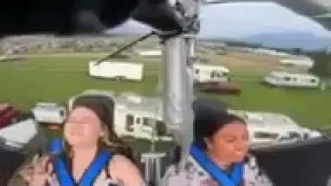 🔥SLINGSHOT-OUT OF CONTROL😂My Daughter (On Left) Passes Out!!! LMAO!!!