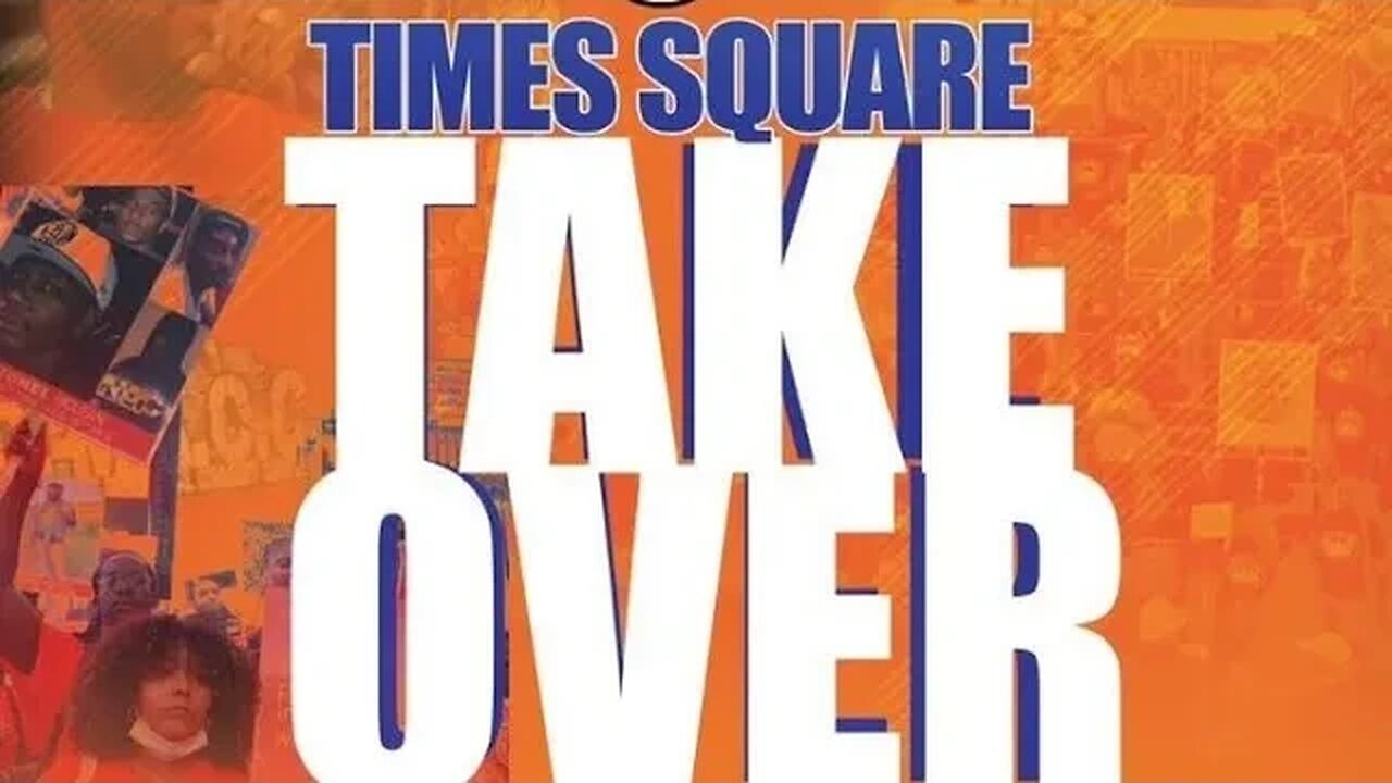 Times Square Takeover Red Steps #gunviolenceawarenessmonth Closing Ceremony 6/30/23 #timessquare