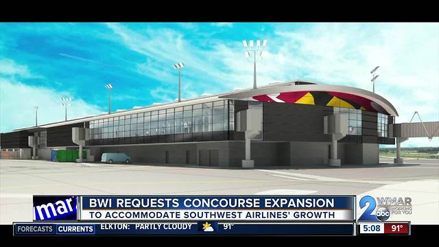 BWI requests concourse expansion to accommodate Southwest Airlines growth