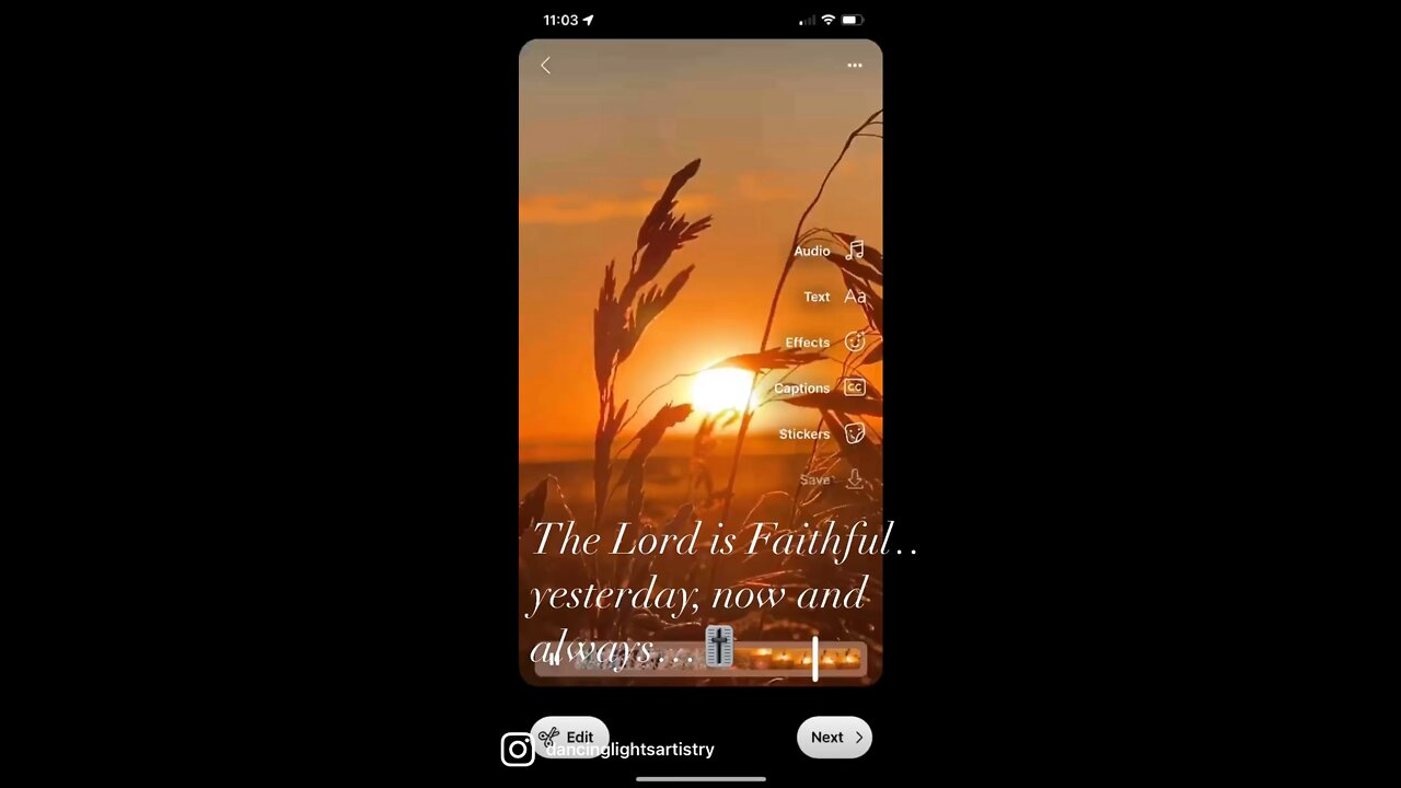 The Lord is Faithful, yesterday now and always…🎚