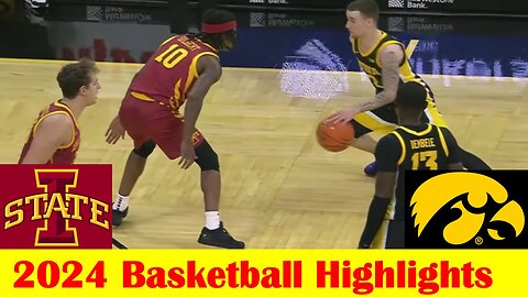 #3 Iowa State vs Iowa Basketball Game Highlights 12 12 2024