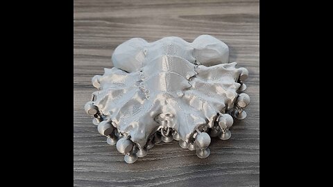 3D Print cleanup - Alien Face Hugger
