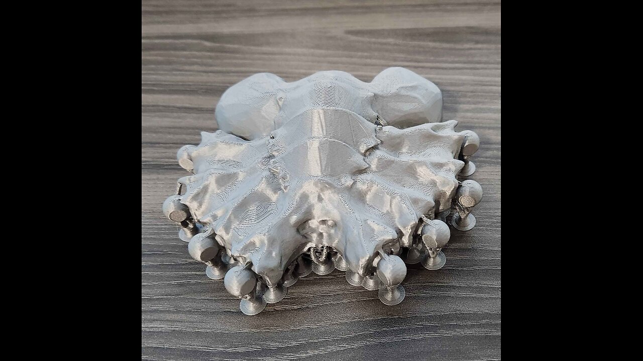 3D Print cleanup - Alien Face Hugger