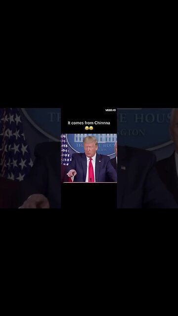 donald trump it comes from chinnna 😂😂😂