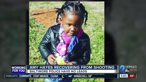 Still no leads in shooting of five-year-old Amy Hayes