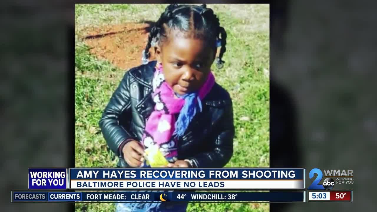 Still no leads in shooting of five-year-old Amy Hayes