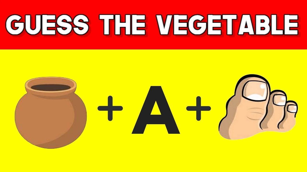 Can You Guess The Vegetable By Emoji? #3