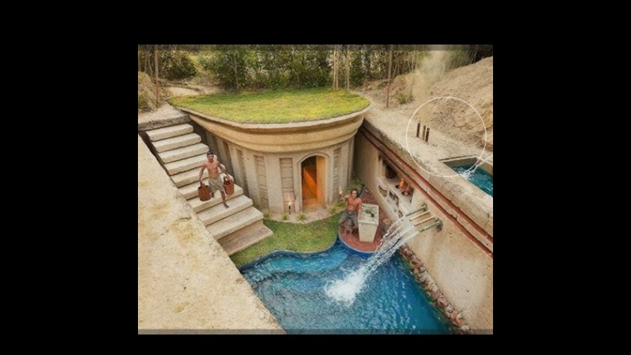 Most amazing underground pool