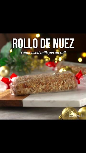 Condensed Milk Pecan Roll