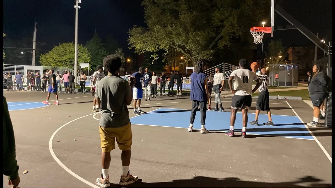 Continuation of basketball game