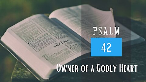 Psalm 42; Owner of a Godly heart.