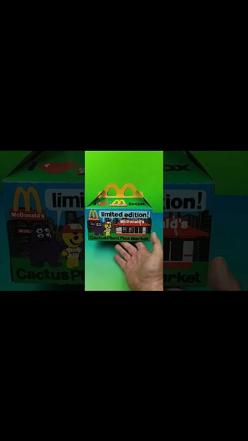 McDonald's Adult Happy Meal set