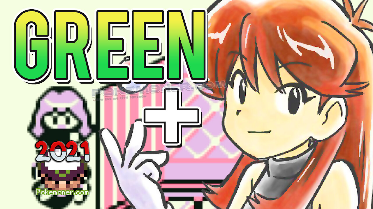 Pokemon Plus Green - GB Hack ROM which game you can play as Green in Pokemon Red/Blue's story!