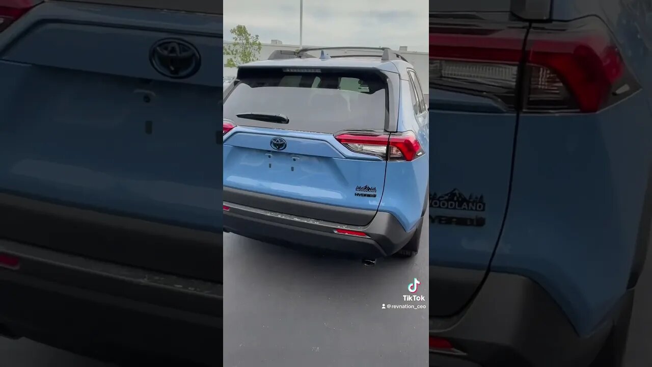 Here’s the coolest RAV4 ever made // 23 RAV4 Woodland Edition #rav4adventure #toyotahybrid #bestsuv