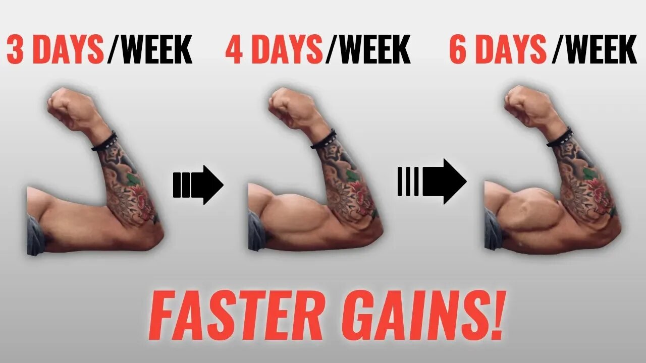 How Many Days A Week Should You Workout- (FASTER GAINS!)