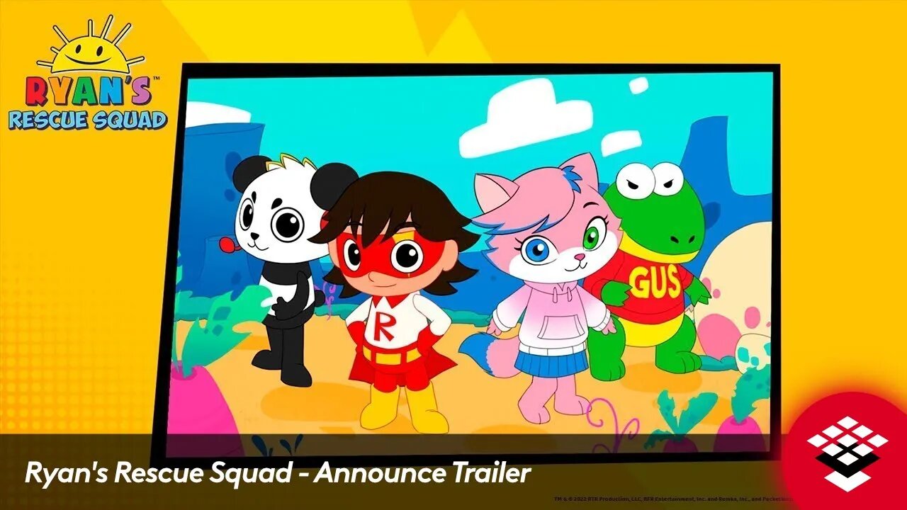 Ryan's Rescue Squad - Announce Trailer