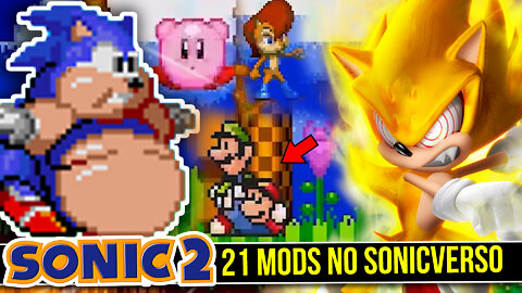 27 SONICs no Sonicverso no Sonic 2