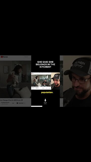 She said she belongs in the #kitchen #relationships #funnyshorts #funnyvideo #viral #viralshorts