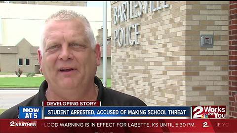 13 year old student arrested after school threat