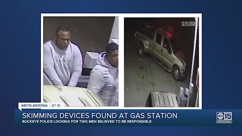 Skimming devices found at Buckeye gas station