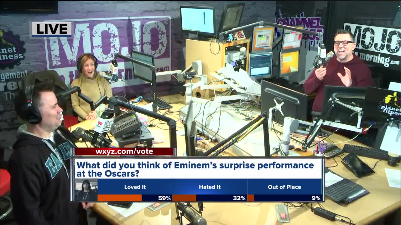 Mojo in the Morning: Eminem Oscars performance