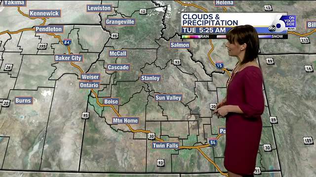 Cloudy and cool for Tuesday Weather