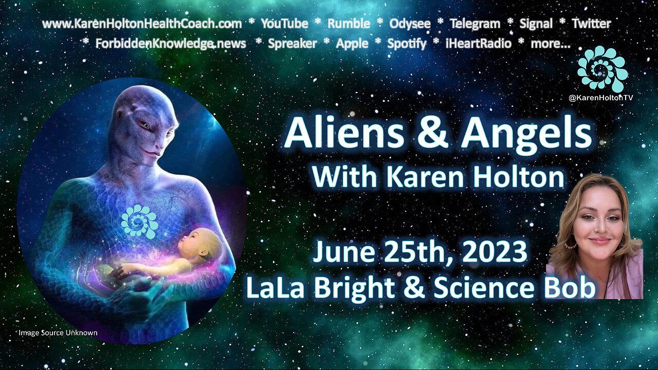 Aliens & Angels June 25, 2023 LaLa Bright & Science Bob