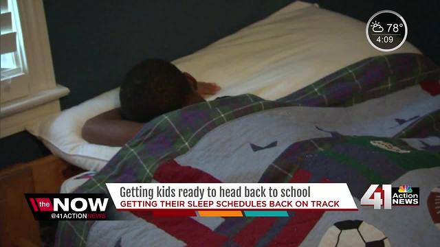 Getting kids ready to head back to school