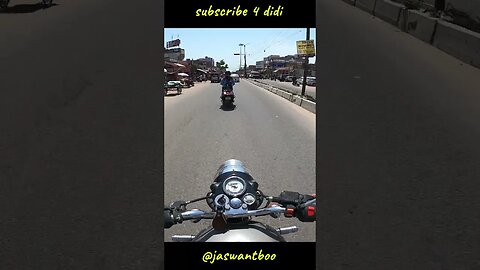 1 like 4 didi #shorts #motovlog #jaswantboo